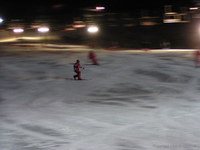 At the ski instructors’ demo